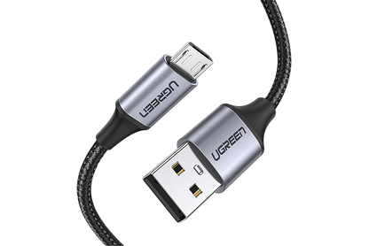 UGREEN UG-60148 USB 2.0 USB-A to Micro USB Cable - 2m - Black