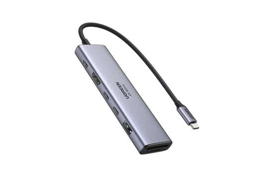 Ugreen 45521  7-in-1 HDMI+2xUSB-C 3.2+1xUSB-A 3.2+SD/TF+PD