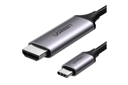 UGREEN UG-50570 USB-C to HDMI Cable - 1.5m - Grey / Black