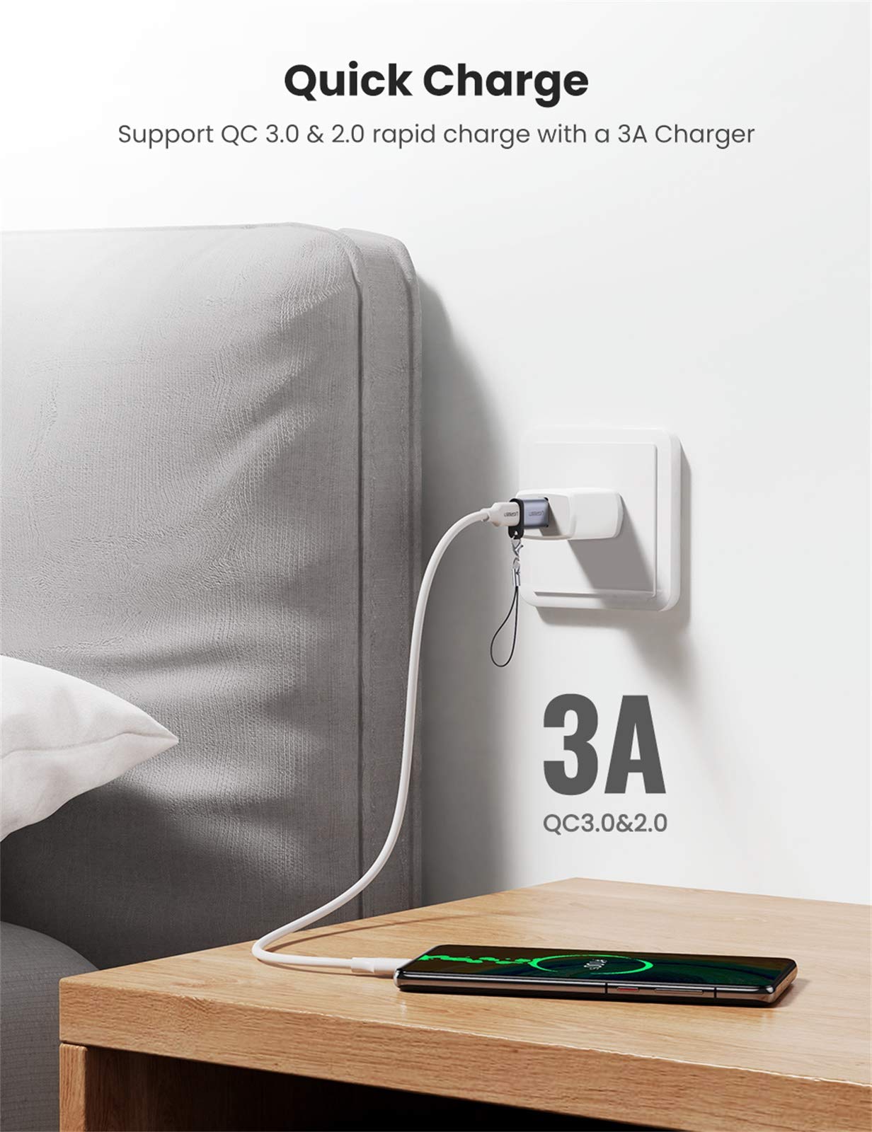 UGREEN USB C 180 Degree U-Shape Adapter - Thumbnail 4