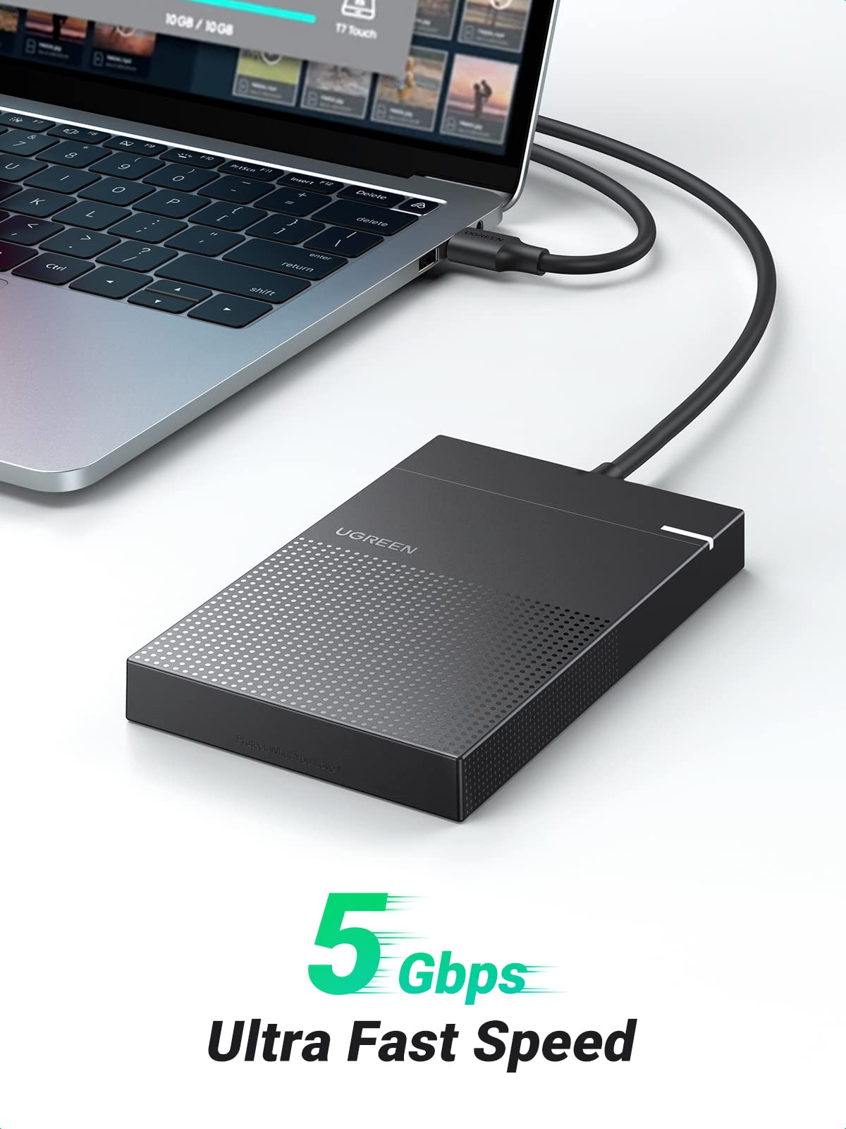 Ugreen 2.5 Inch USB Hard Drive Enclosure