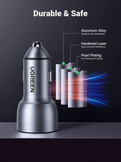 Ugreen 60980 52.5W Type C Car Charger