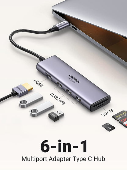 Ugreen 6-in-1 USB-C to HDMI Hub