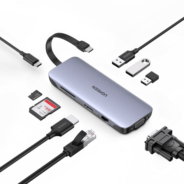 UGREEN 9-in-1 USB C Hub with 4K HDMI