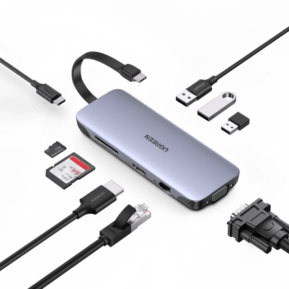 UGREEN 9-in-1 USB C Hub with 4K HDMI