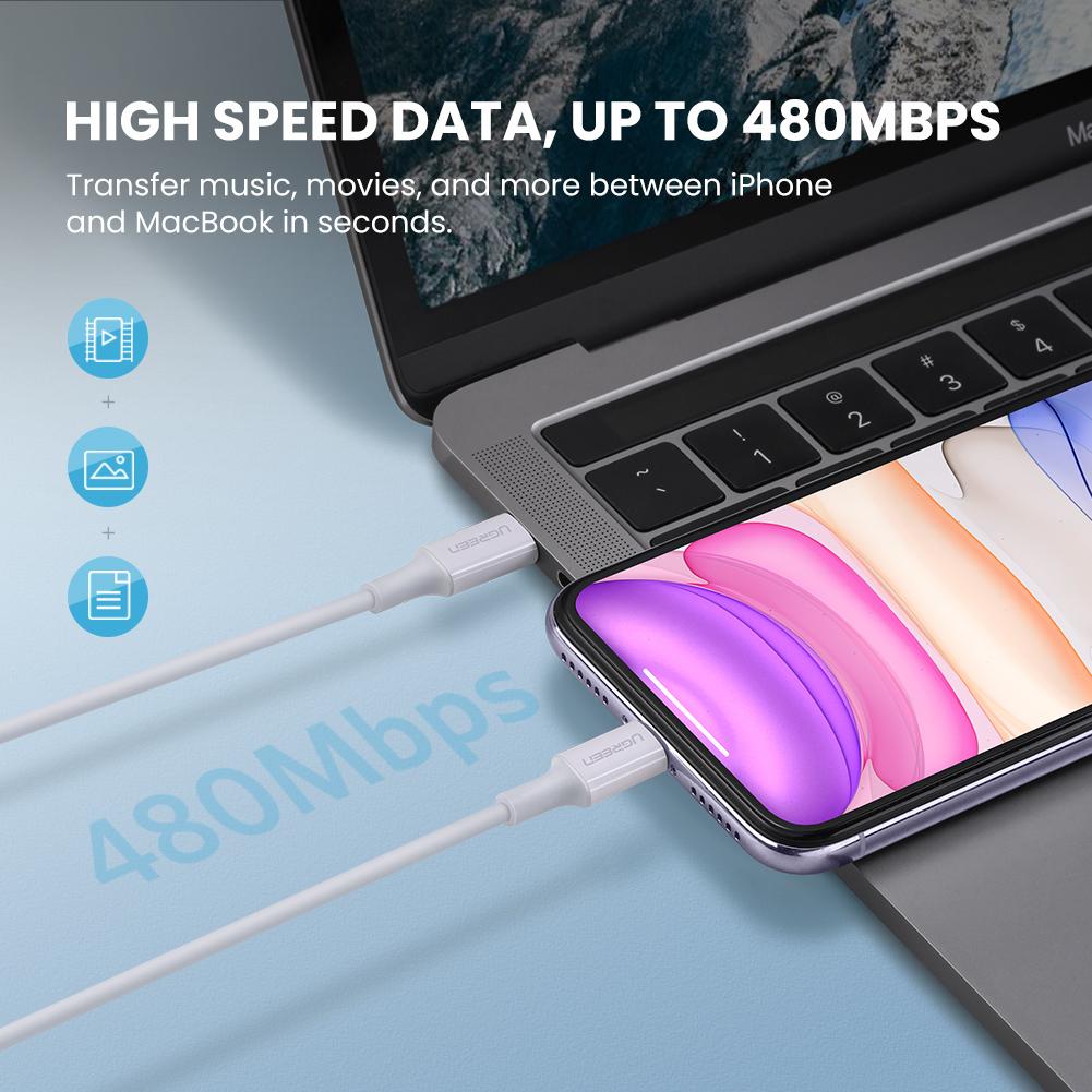 Ugreen MFi USB-C to Lightning Charging Cable