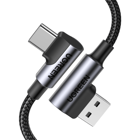 Ugreen Right Angle USB C Quick Charging Cable