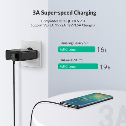 Ugreen Right Angle USB C Quick Charging Cable