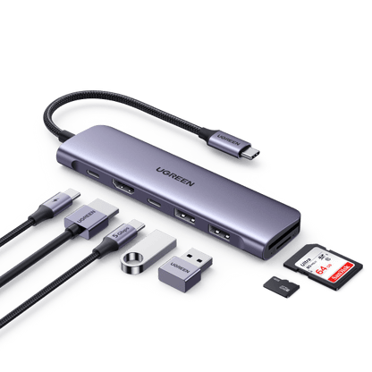 Ugreen USB C 7 in 1 Hub With Card Reader