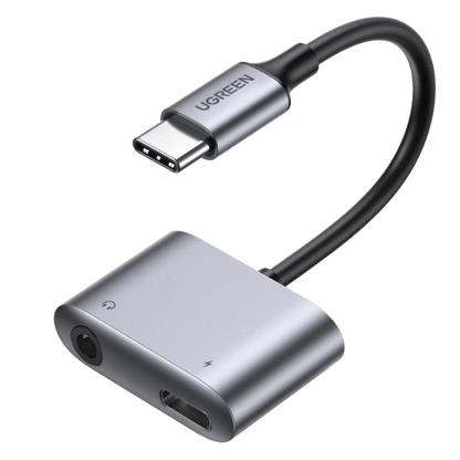 Ugreen 60164 USB C to 3.5mm Headphone and Charger Adapter